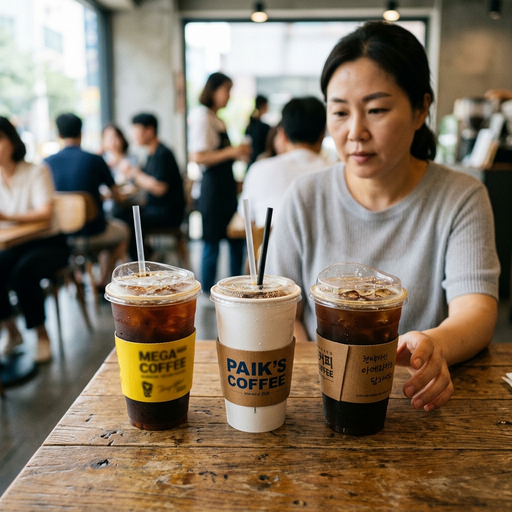 저가 커피 브랜드 커피 맛 비교, 각 브랜드가 추구하는 마케팅 전략은?