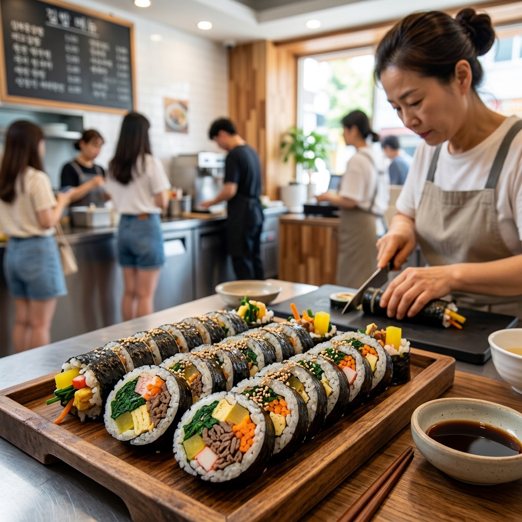 김밥까지 웨이팅 시대, 전국 줄 서서 먹는 명품 김밥집 5곳