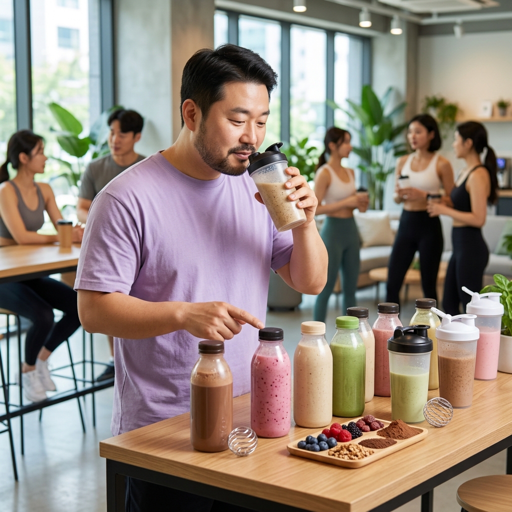 요즘 단백질 쉐이크가 맛있어진 이유, 디저트처럼 즐기는 건강식의 변화
