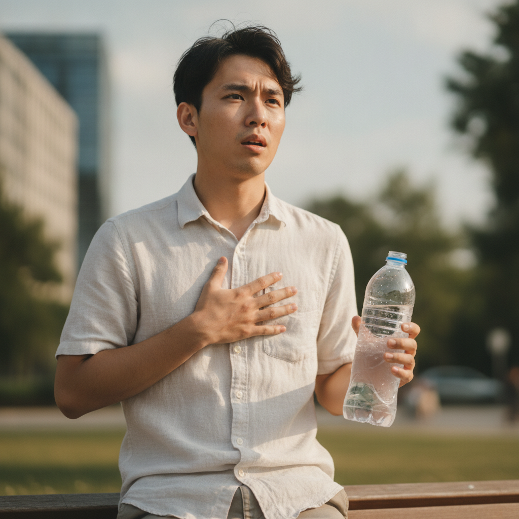 “벌컥 마셨더니 심장이 두근”…찬물이 부른 미주신경 자극