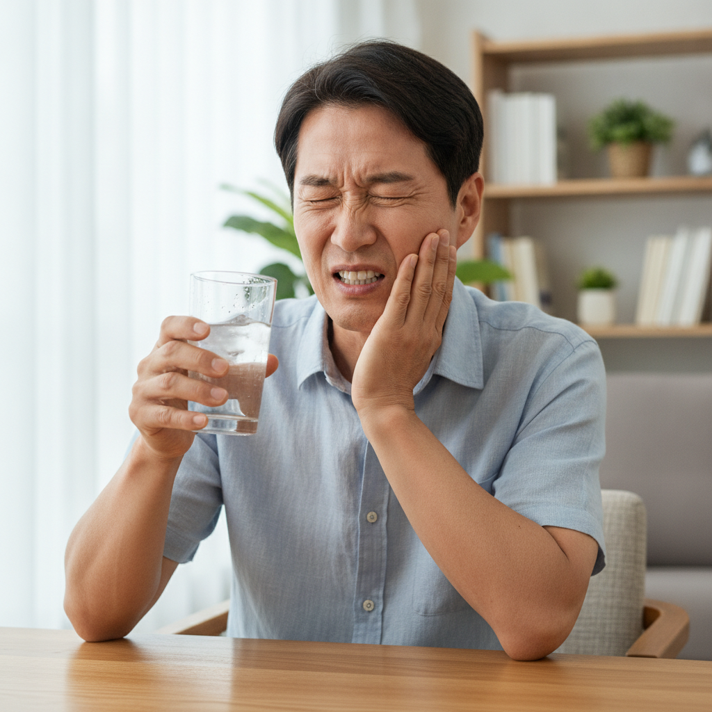찬물 마실 때마다 치아 찌릿, 충치만 원인 아니다