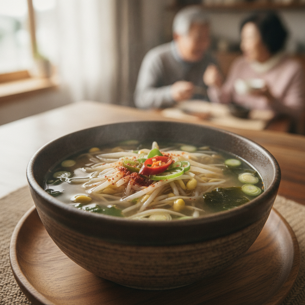 “뿌리 버리면 반쪽”…콩나물국의 피로 회복 효과 떨어진다