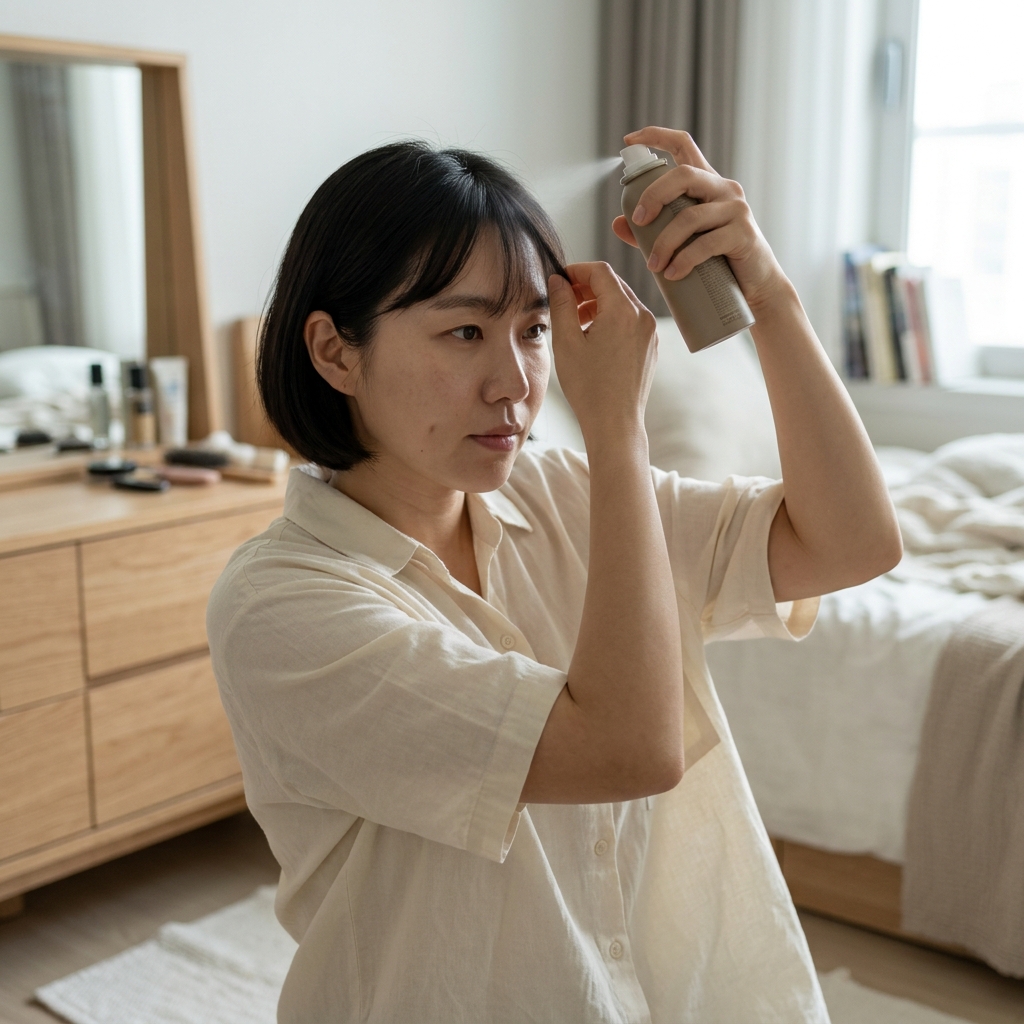 앞머리는 왜 유독 떡질까, 앞머리 기름 없애는 확실한 방법