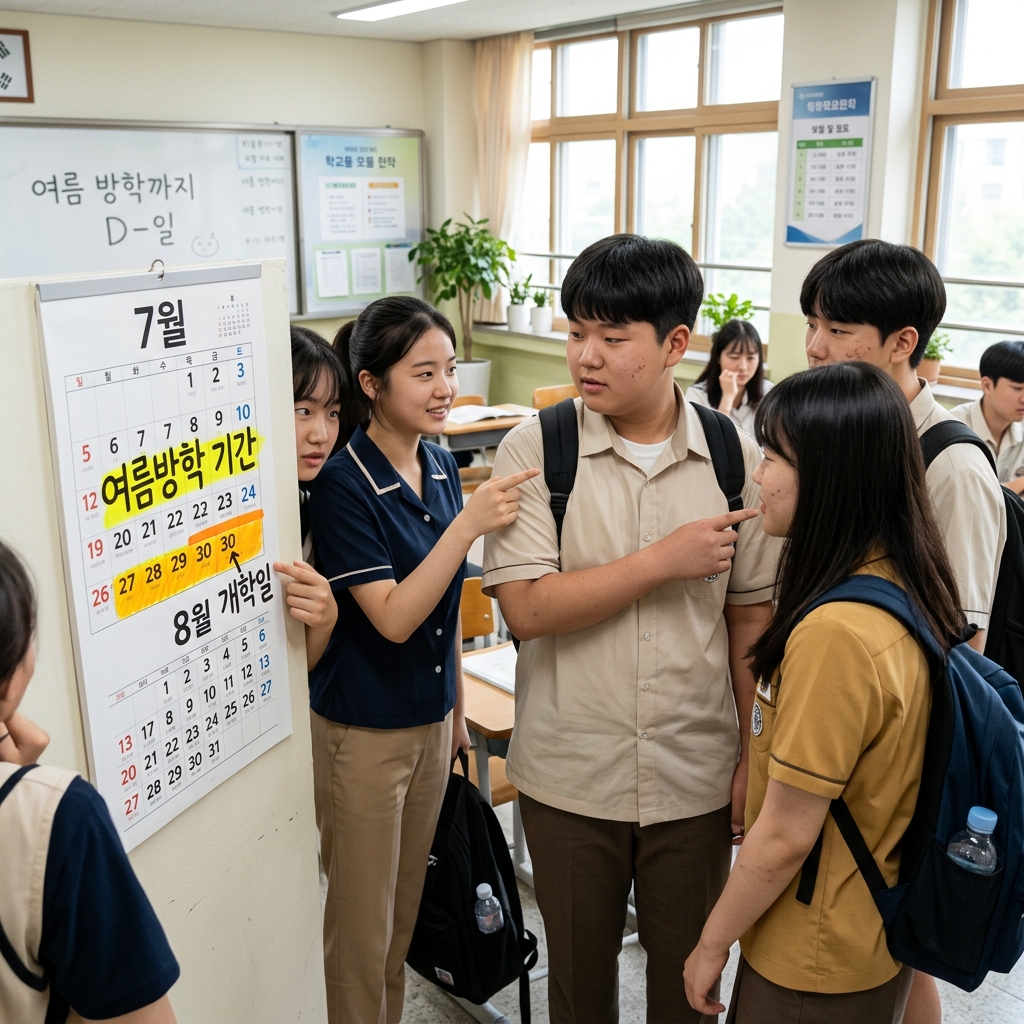 왜 한국은 여름방학이 짧을까? 한국 여름방학 한 달도 안 되는 이유