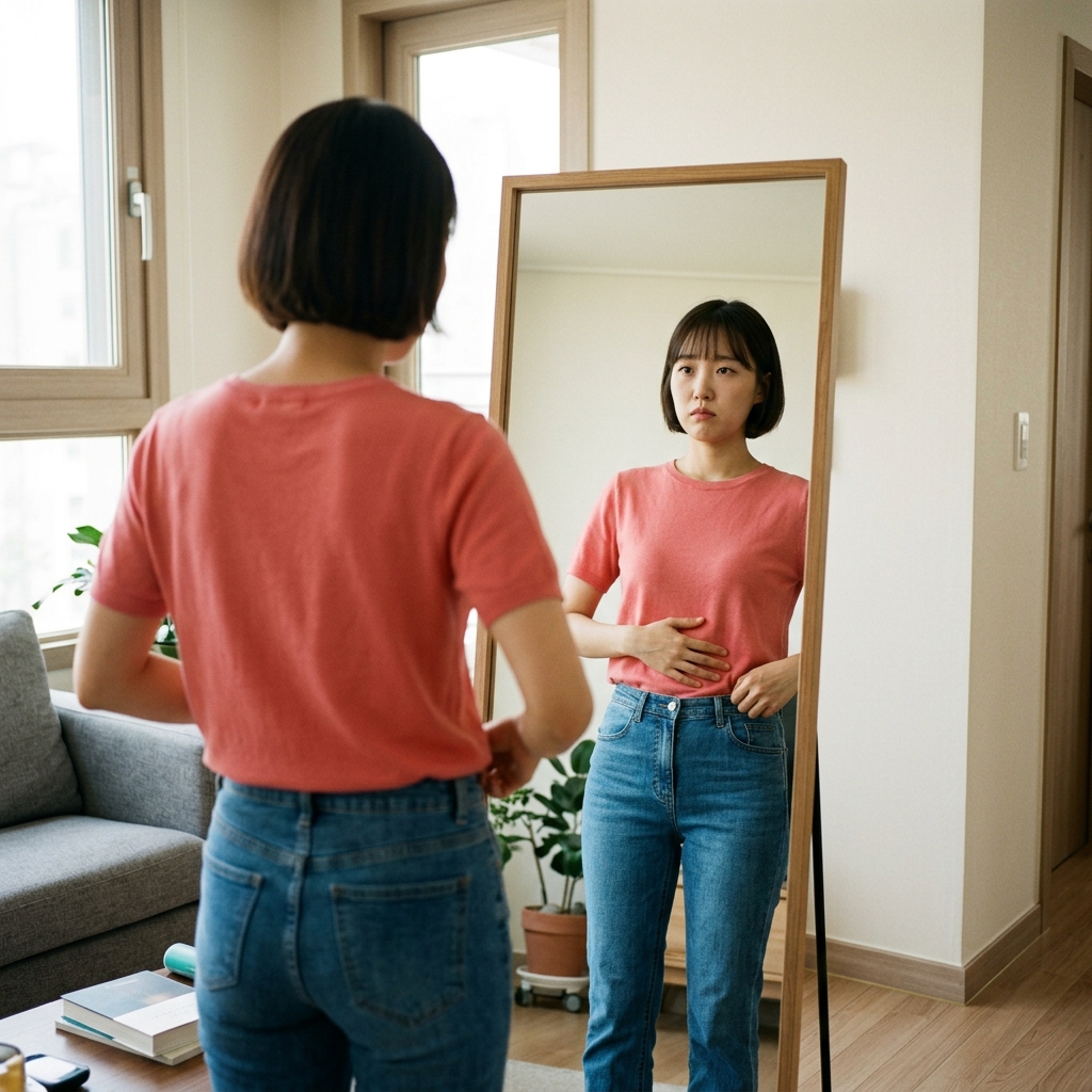 배에 힘주고 다니면 뱃살이 빠진다? 효과는 전혀 다른 곳에 있었다