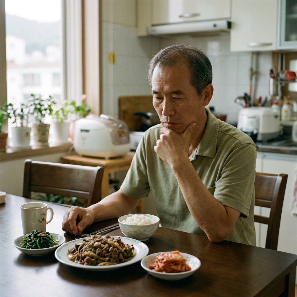 60대 남성, 고기 줄이는 게 무조건 좋을까? 단백질 섭취의 오해