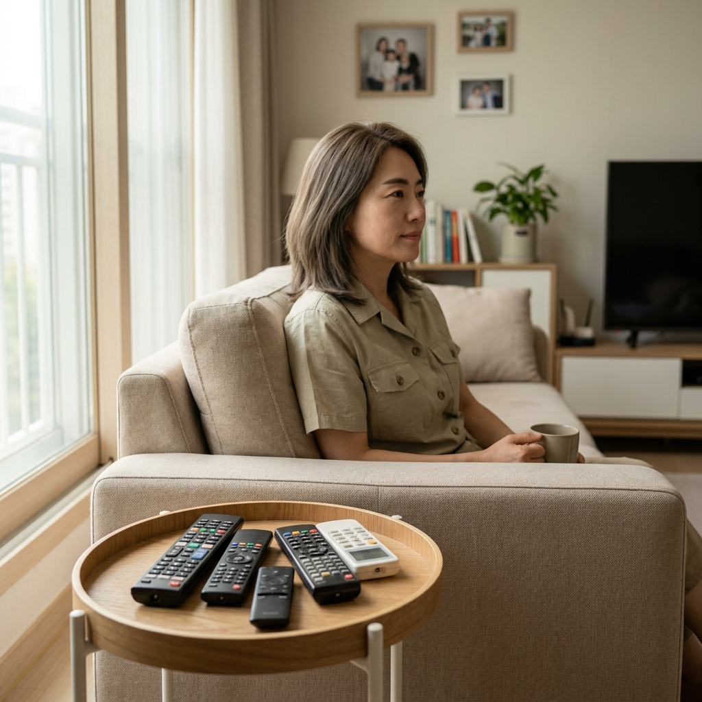 부모님이 리모컨을 자꾸 잃어버린다면? 기억력보다 먼저 바꿔볼 집안 환경