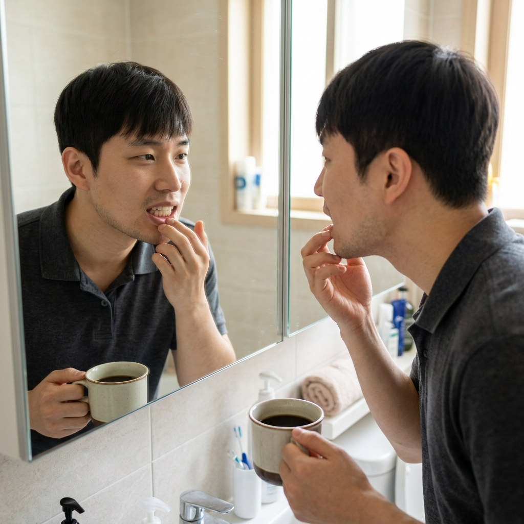 매일 마시는 커피, 치아를 정말 노랗게 만들까?
