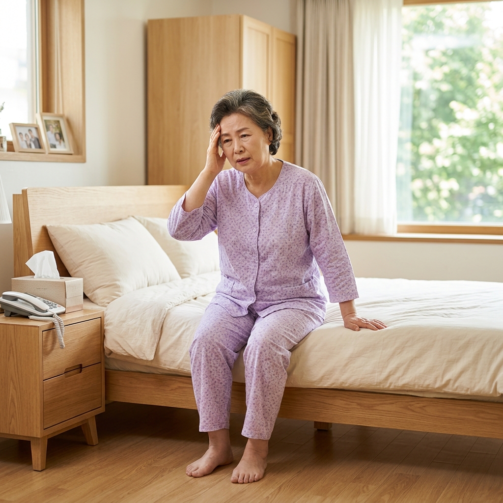 70대 부모님이 자꾸 어지럽다면, 이석증과 뇌질환 구별이 먼저다