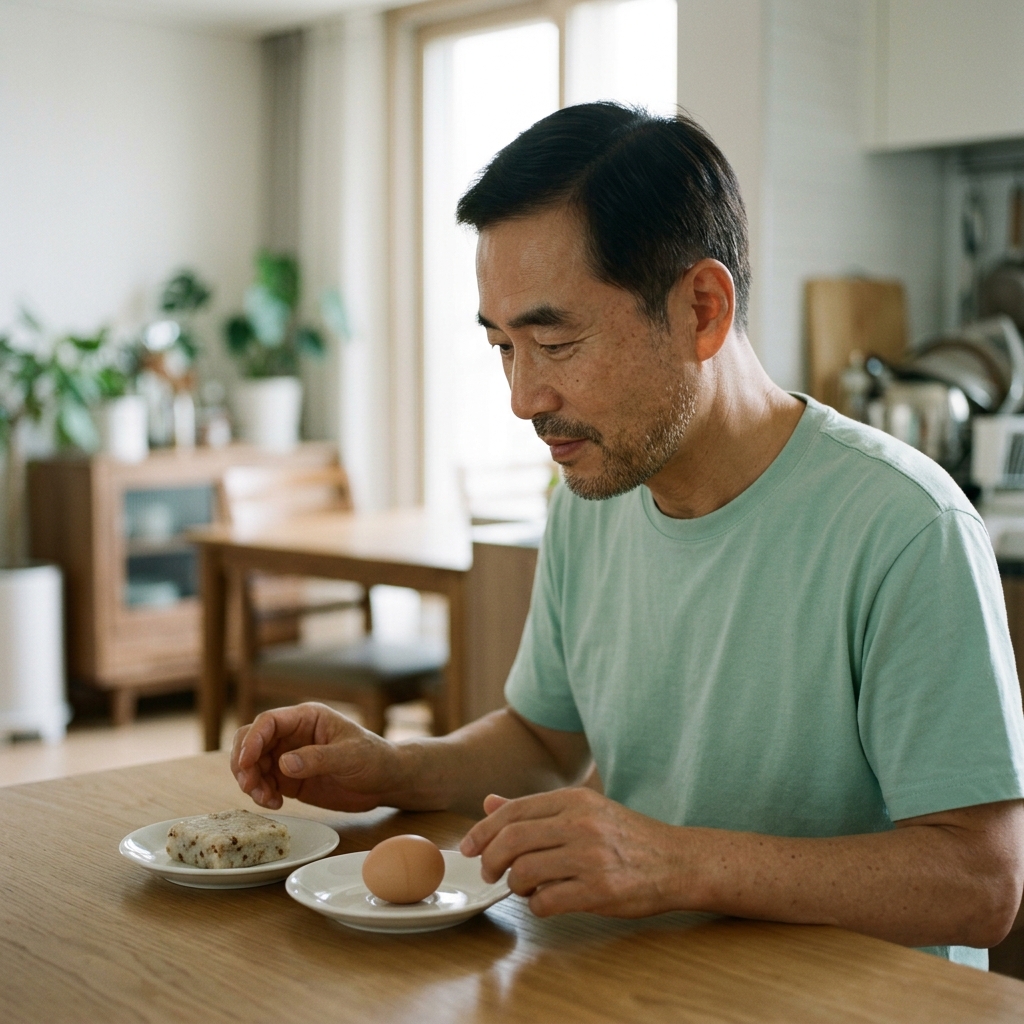 떡·강정 대신 구운 계란…시니어 간식, 혈당·단백질 따져야