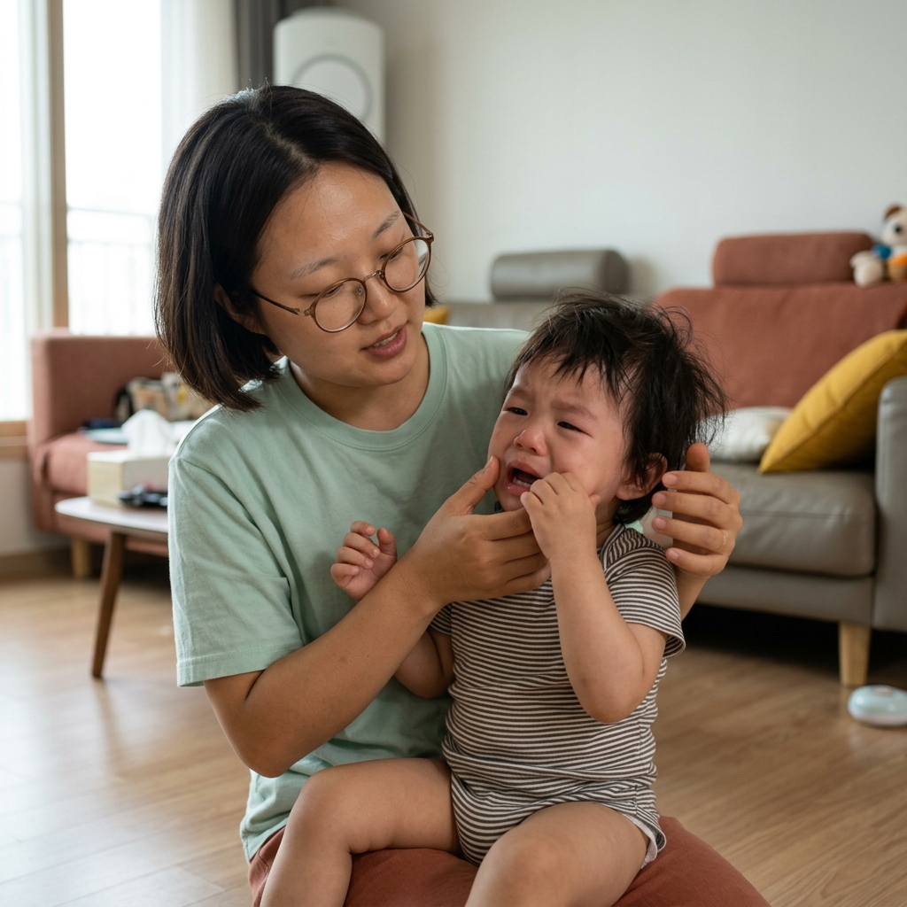 어린이집 다녀온 아이 열·수포…수족구 vs 구내염 구별법은?