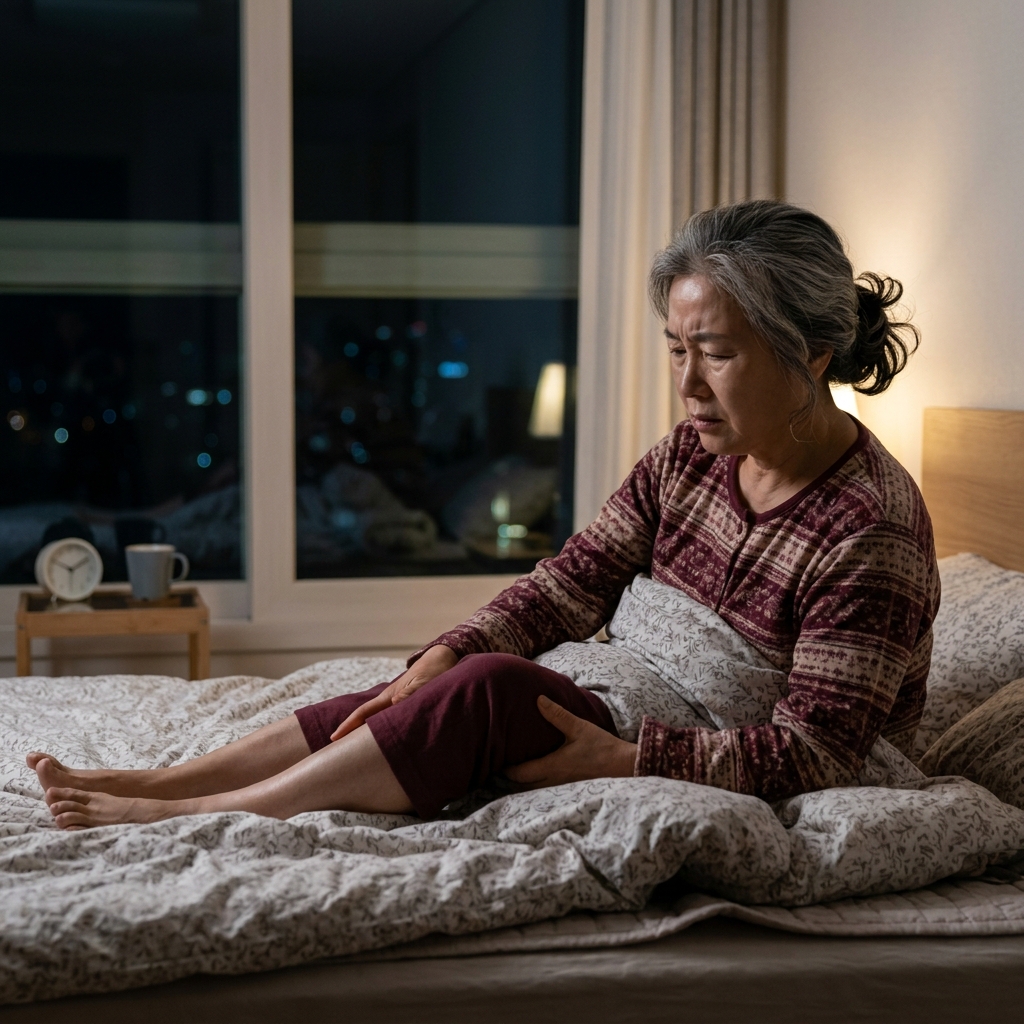 밤마다 다리 움직이고 싶다면…휴식할수록 심해지는 하지불안증후군