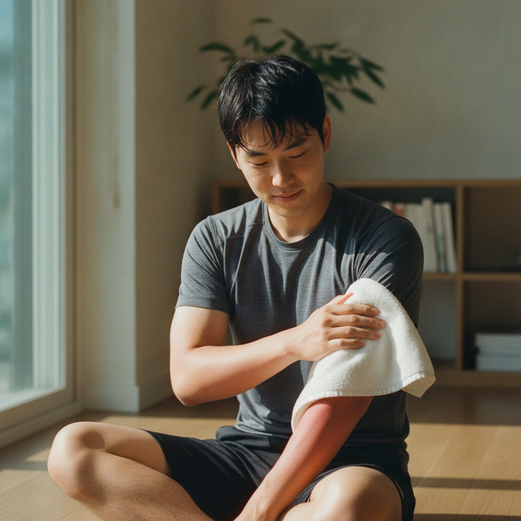 햇볕에 탄 피부, 냉찜질부터 해야 하나요?