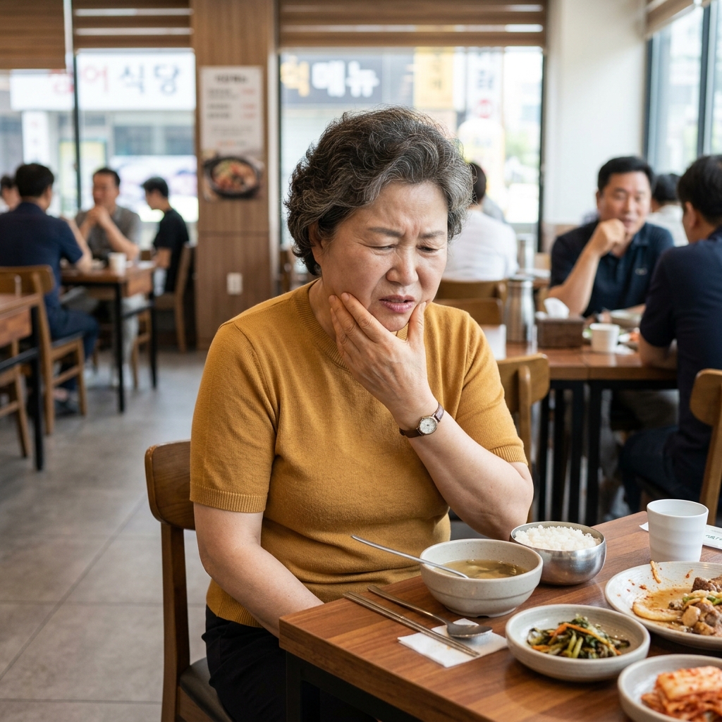 씹을 때마다 턱이 아픈 부모님…치과 문제가 아닐 수도 있다