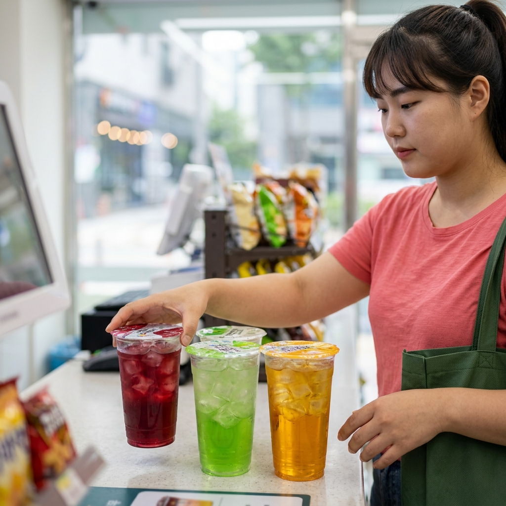 편의점 음료, 따로 마시지 마세요! 요즘 뜨는 음료 꿀조합 4