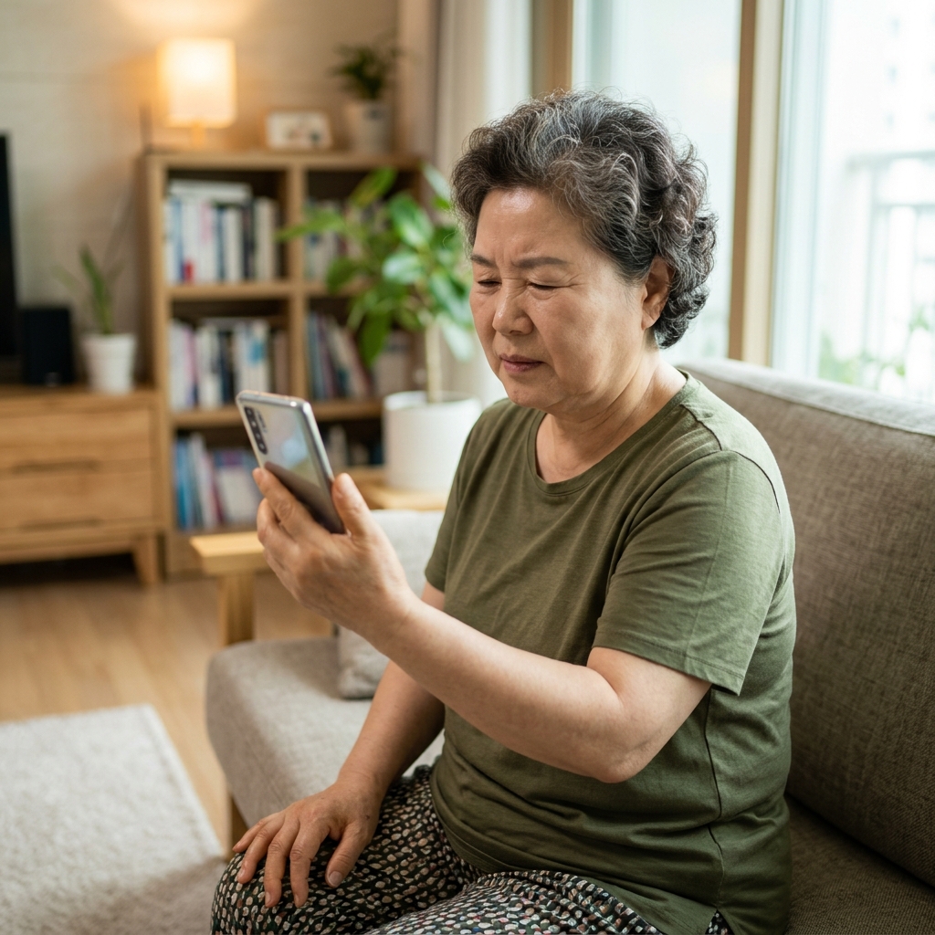 70대 부모, 안경 맞추기 전 일주일 생활 먼저 관찰해야