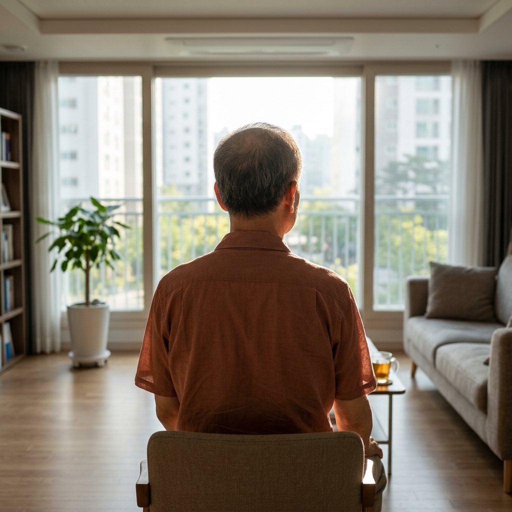 70대 부모님, 하루 몇 번 현관문 여세요? 은퇴 후 좁아지는 생활 반경 관리