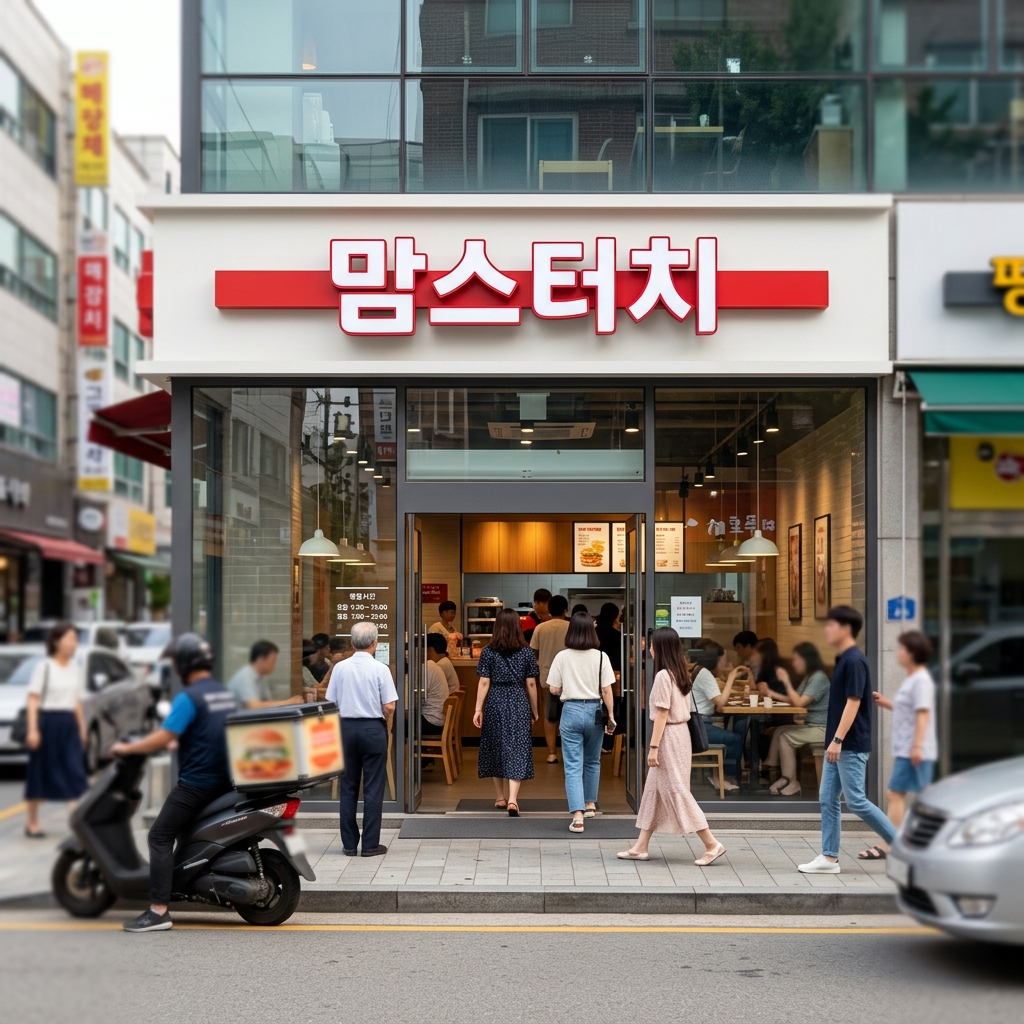 롯데리아·맥도날드·맘스터치 중 매장 수 1위는 어디일까?