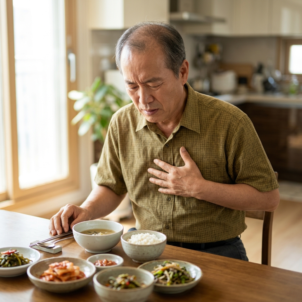 “음식이 자꾸 걸린다”…역류성 식도염 vs 식도암, 구별하는 핵심 증상은?