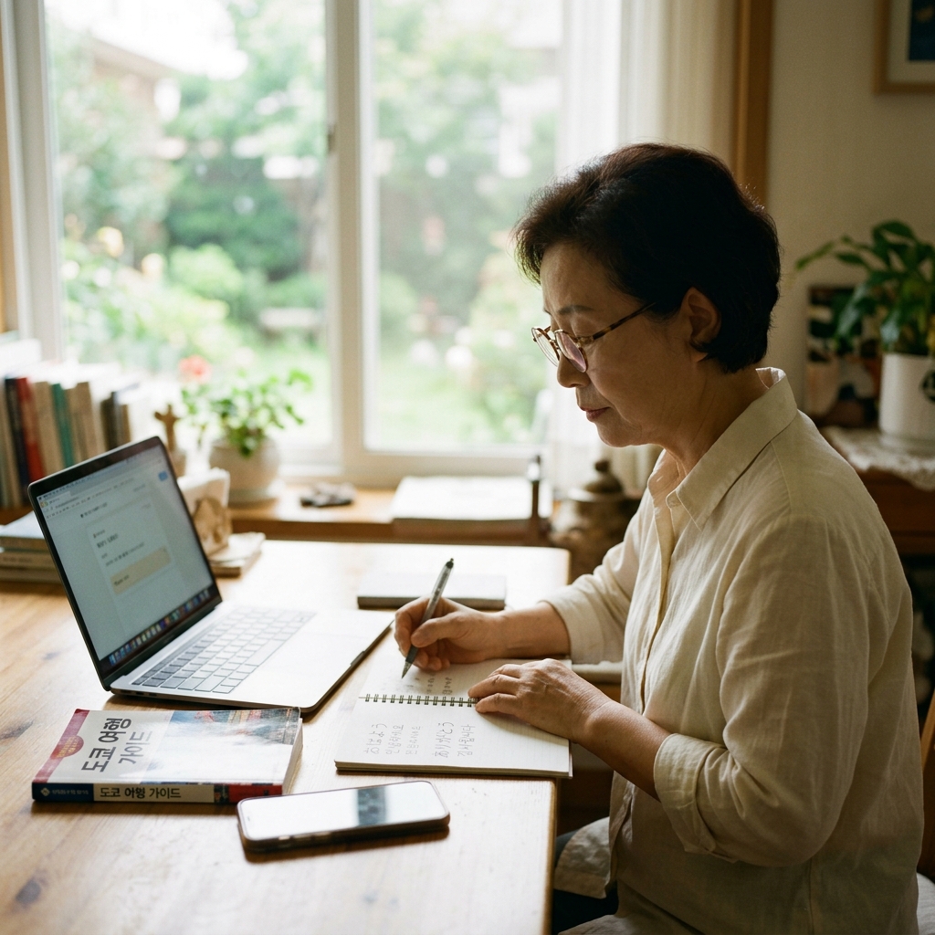 70대에 처음 배우는 외국어, 시험보다 '여행 한마디'부터 시작하기