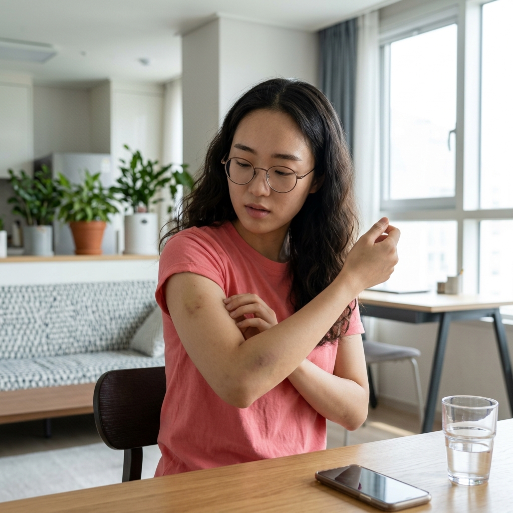 20대 여성, 이유 없이 멍이 자주 든다면? 단순 피부 문제일까
