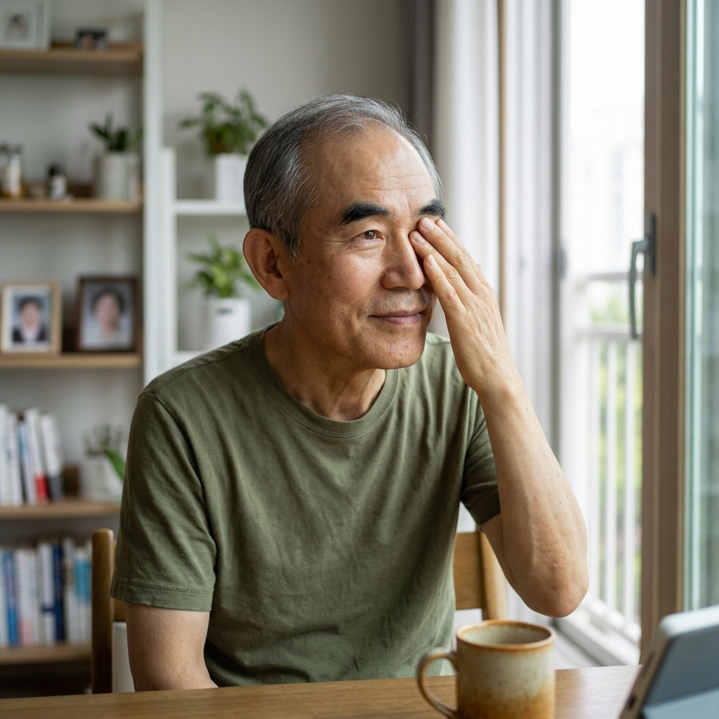 눈앞에 날파리가 따라다니는데, 언제 안과 가야 할까
