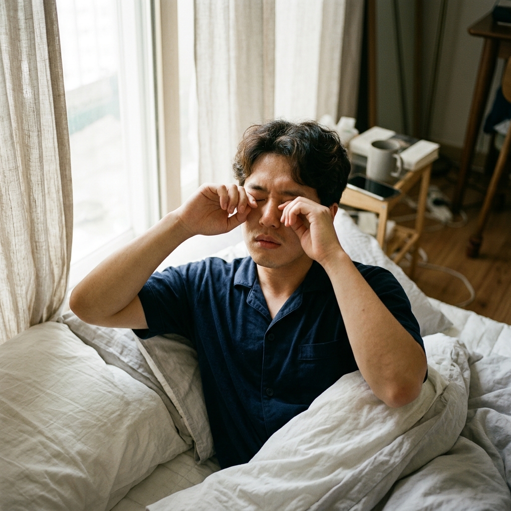 주말 12시간 수면에도 피곤하다면, 수면 질과 리듬 확인이 먼저