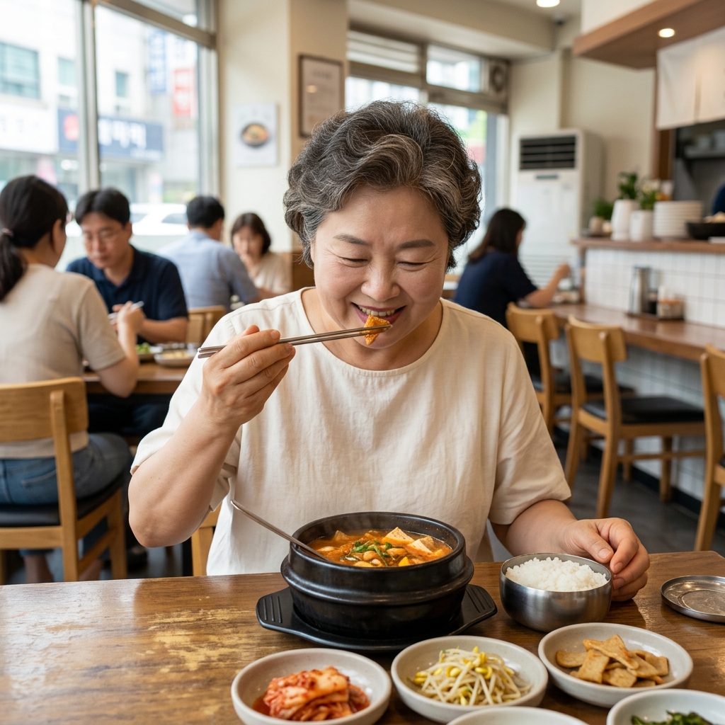 뜨거운 국 한 숟가락에 콧물이 줄줄…음식 먹을 때만 콧물 나는 이유