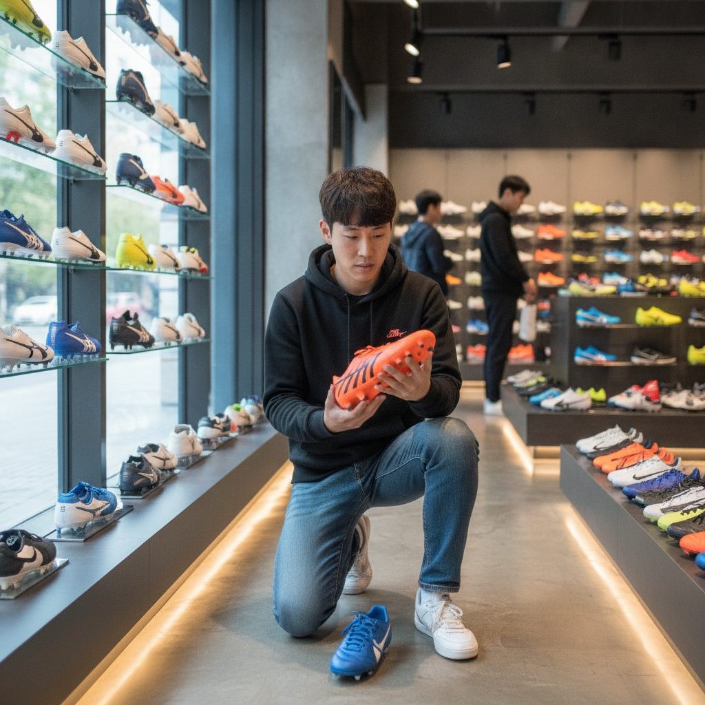 같은 디자인인데 10만 원 vs 30만 원? 축구화 등급의 비밀