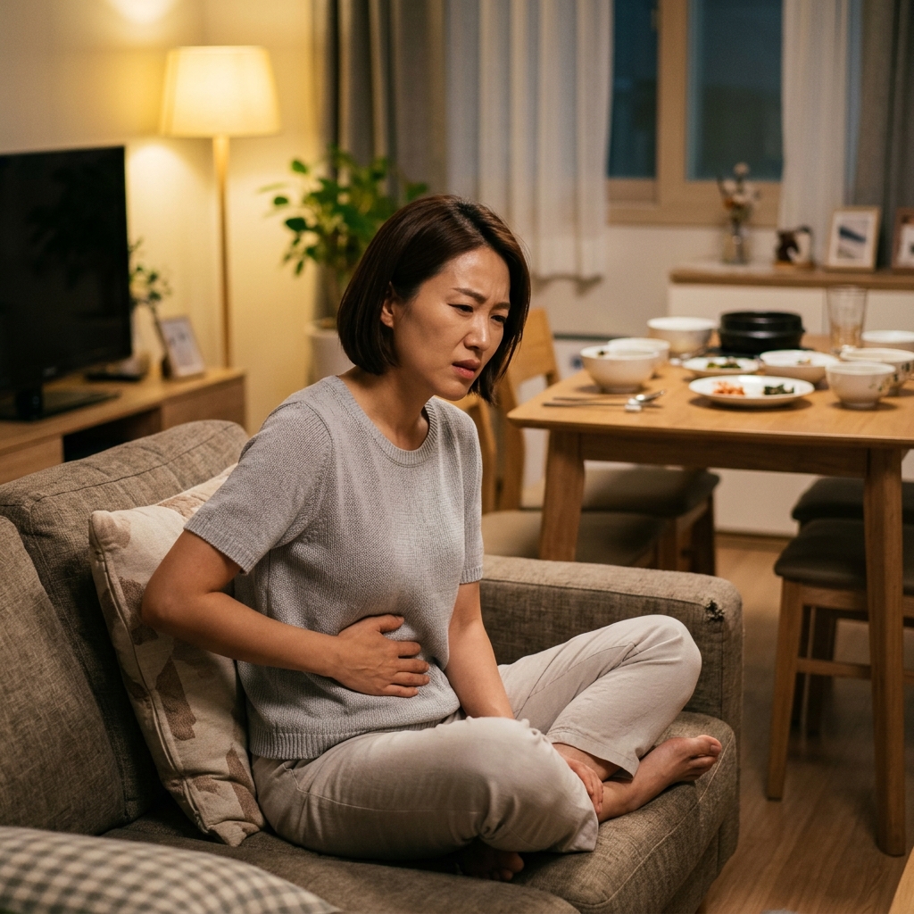 뱃살인 줄 알았는데 가스 찬 배였다, 식습관 자가 진단 10가지
