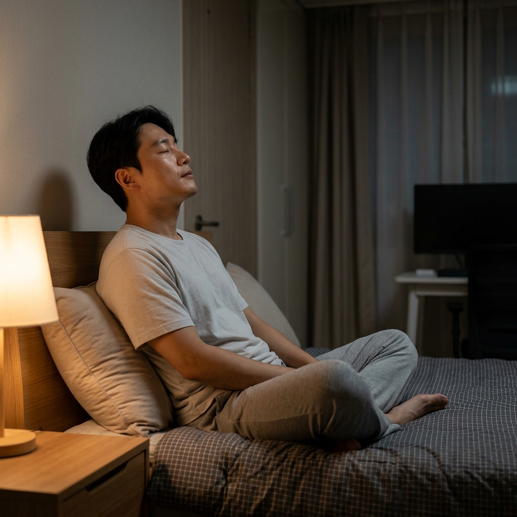 자도 자도 피곤하고 머리가 멍하다면…잠들기 전 ‘3분 호흡법’