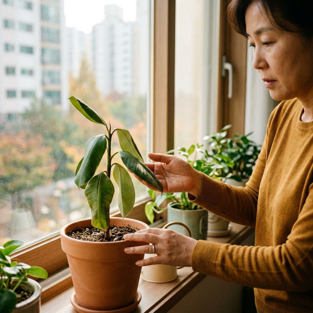 여름처럼 물 줬다간 화분 속 뿌리 썩는다…가을철 식물 관리의 변화