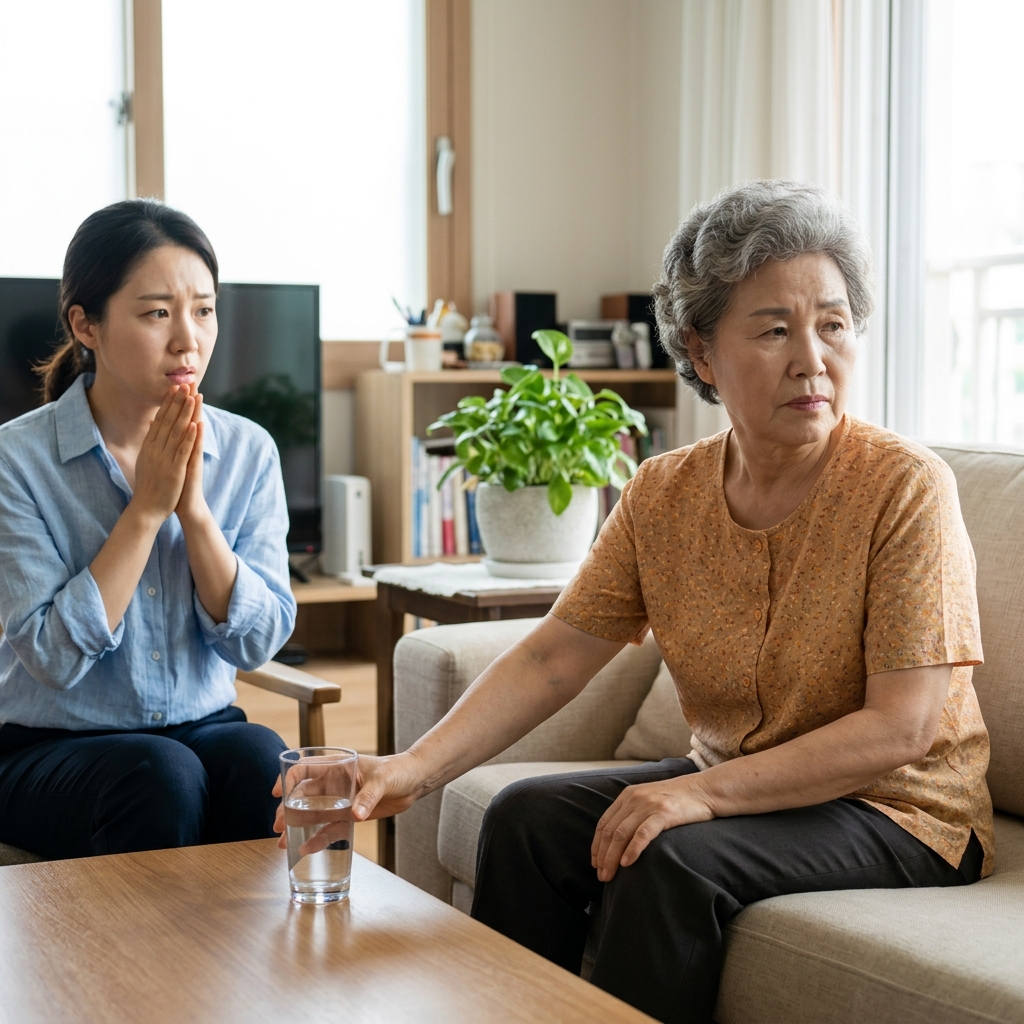 "목 안 마르다"는 70대 부모님, 알고 보니 갈증 감지 기능 자체가 약해진 상태