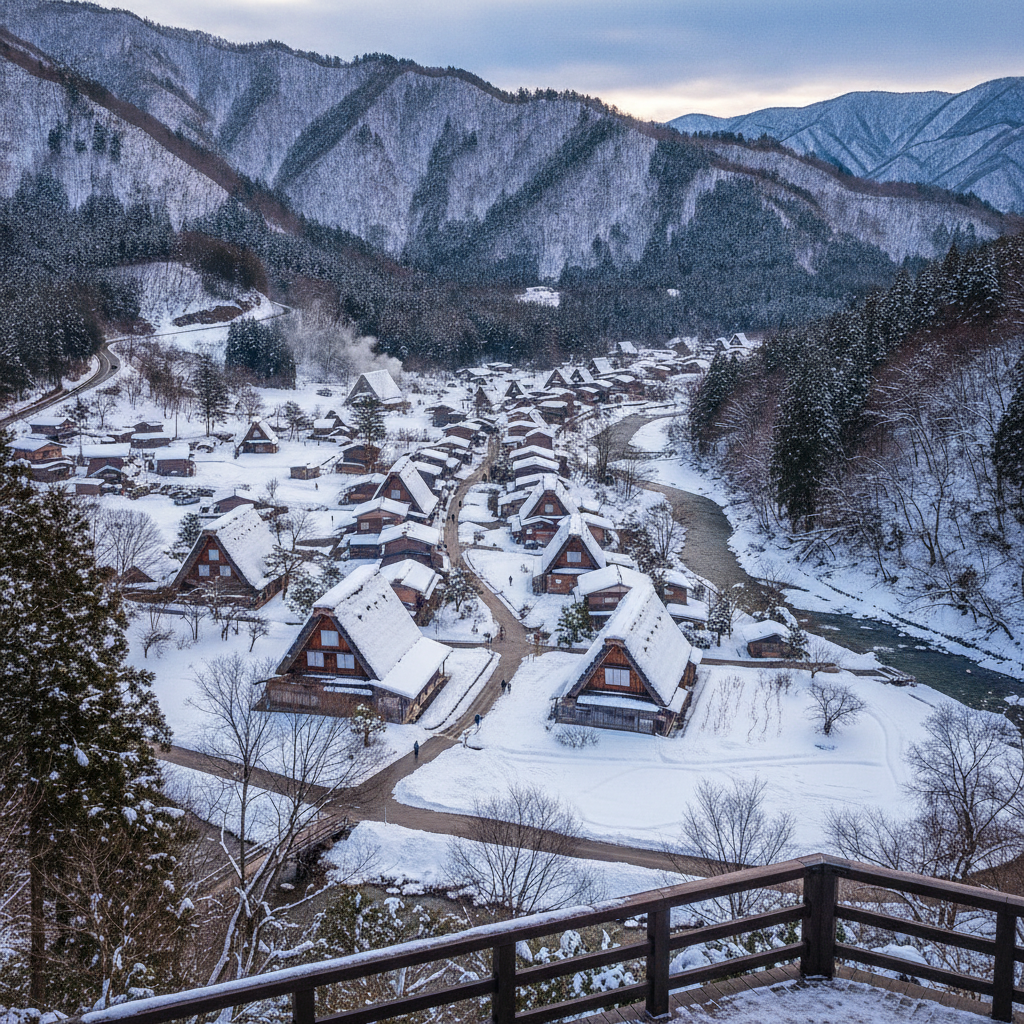 삿포로만 보기엔 아쉬운, 겨울에 더 빛나는 일본 온천과 설경 소도시 5곳