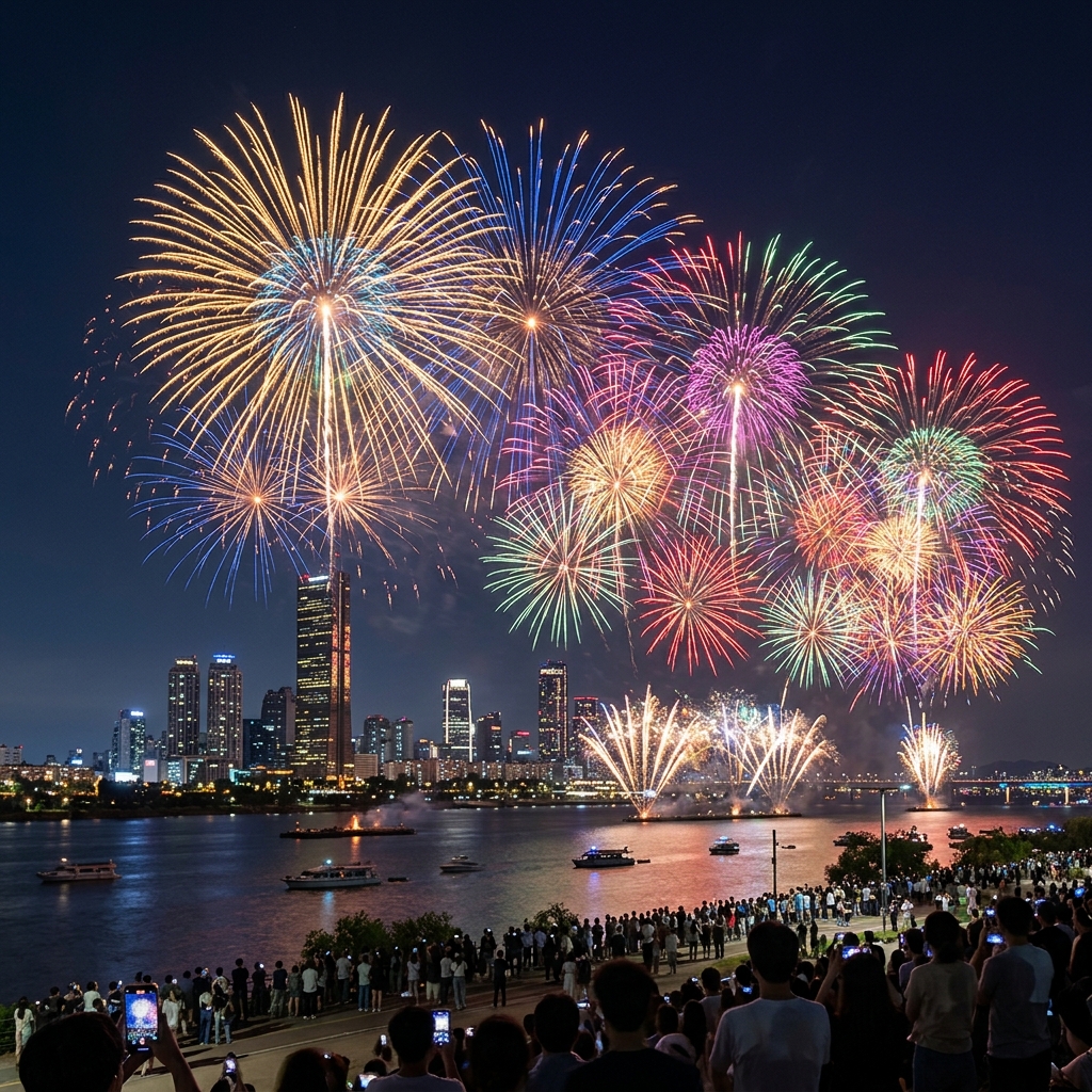 입장료 없는데 130억 쏘는 이유, 한화 서울불꽃축제의 비밀