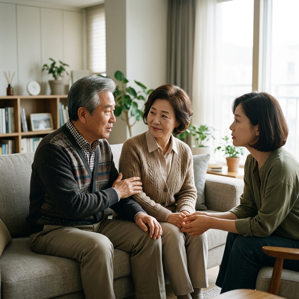 부모님 목소리가 작아지셨다면…나이 때문일 수도, 청력 문제일 수도