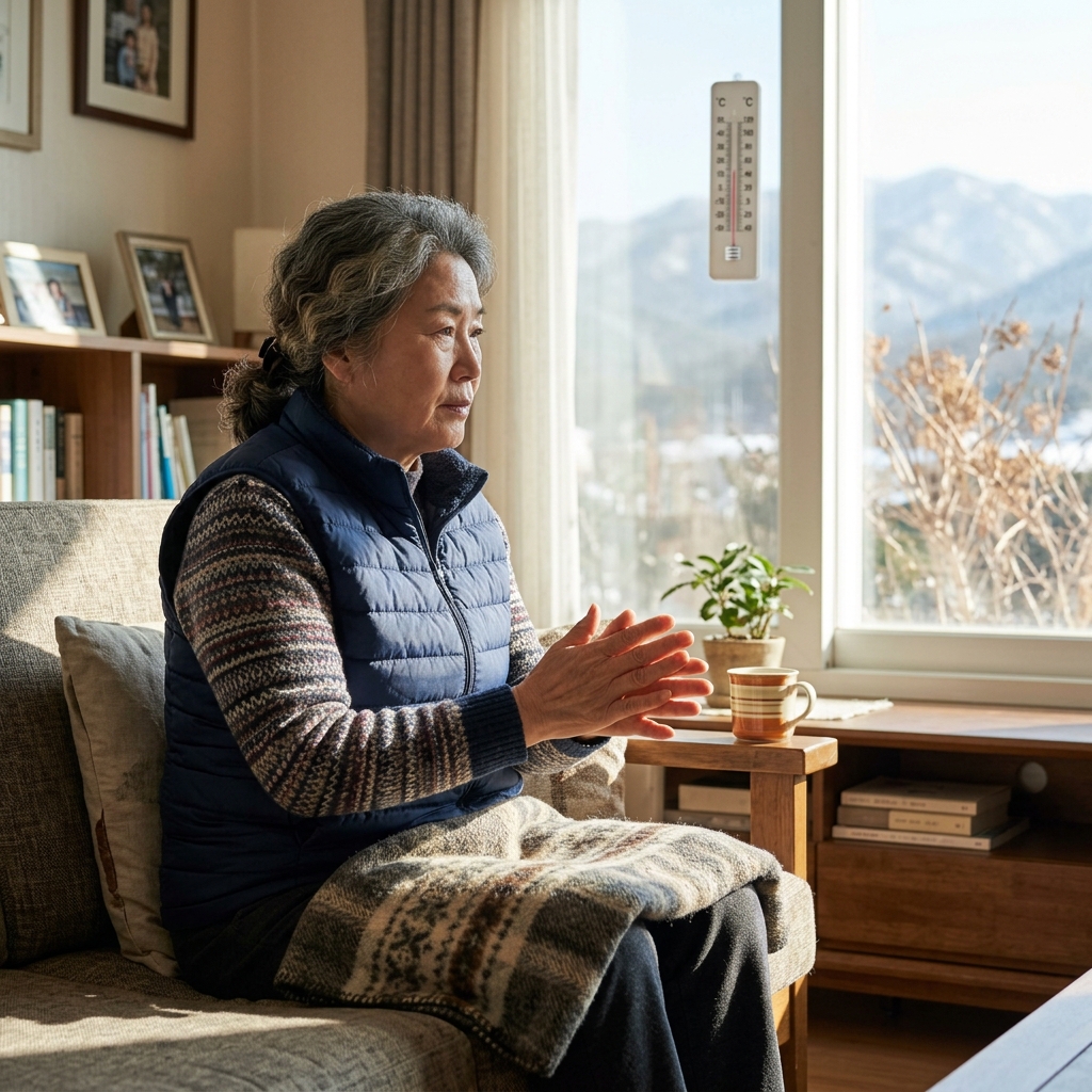 70대 어머니가 요즘 유난히 춥다 하신다…이제는 '조금만 추워도' 손발이 차가운 이유