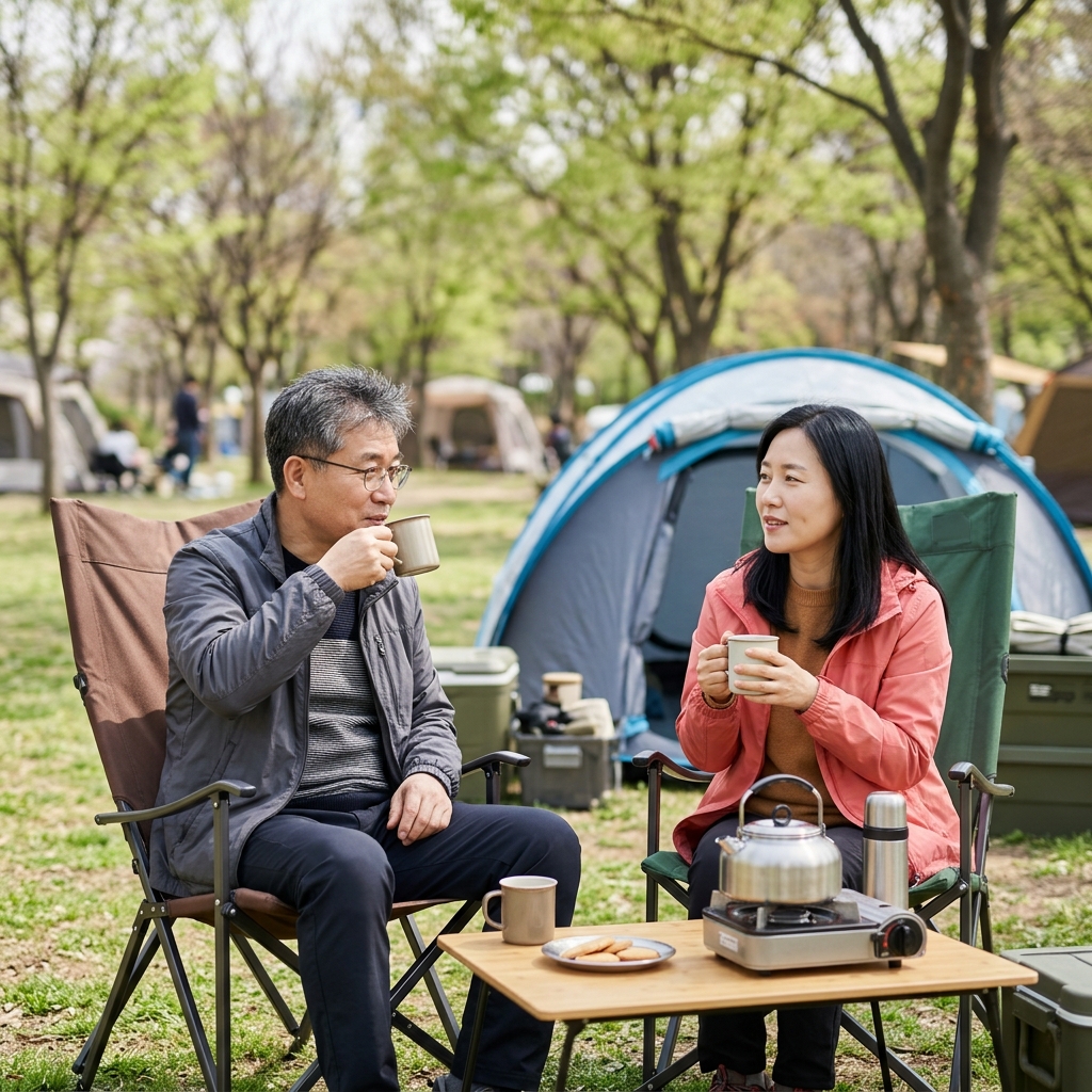 가족 캠핑 적기는 봄·가을…부모님 동반 시 화장실 거리와 침구 보온부터 확인