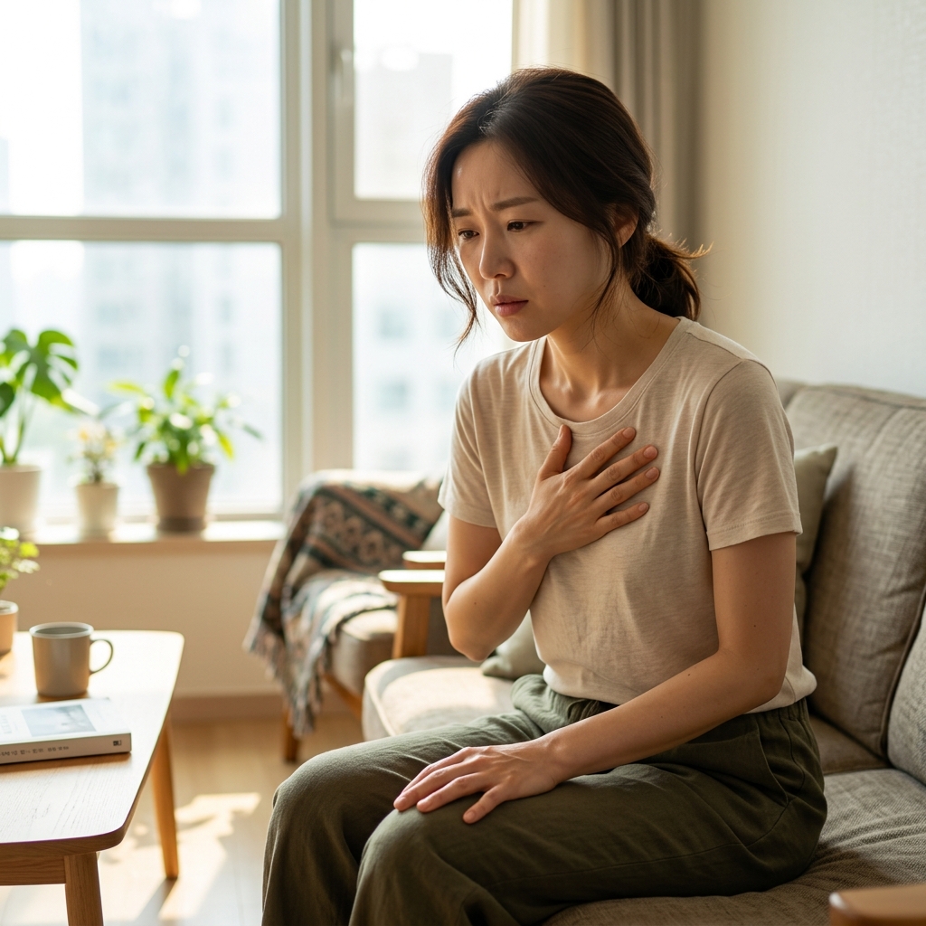 생리 전마다 가슴 붓고 아프다…35세 이상이면 꼭 확인할 신호