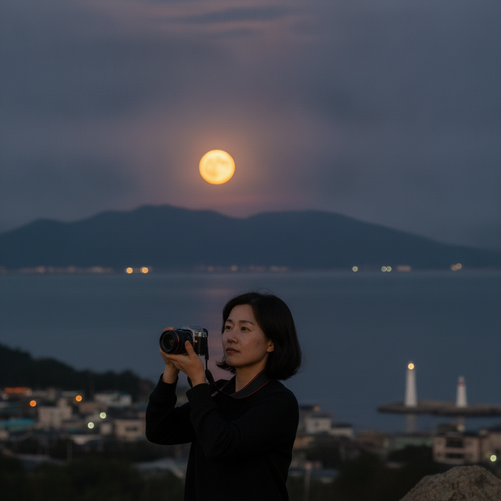 추석 보름달, 밤늦게 나가면 이미 늦습니다