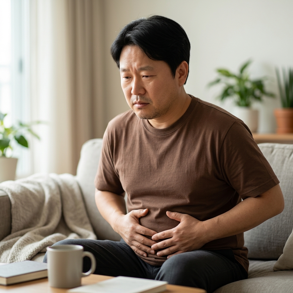 배가 들썩이고 요동친다…장 경련부터 장폐색까지 확인해야 할 신호