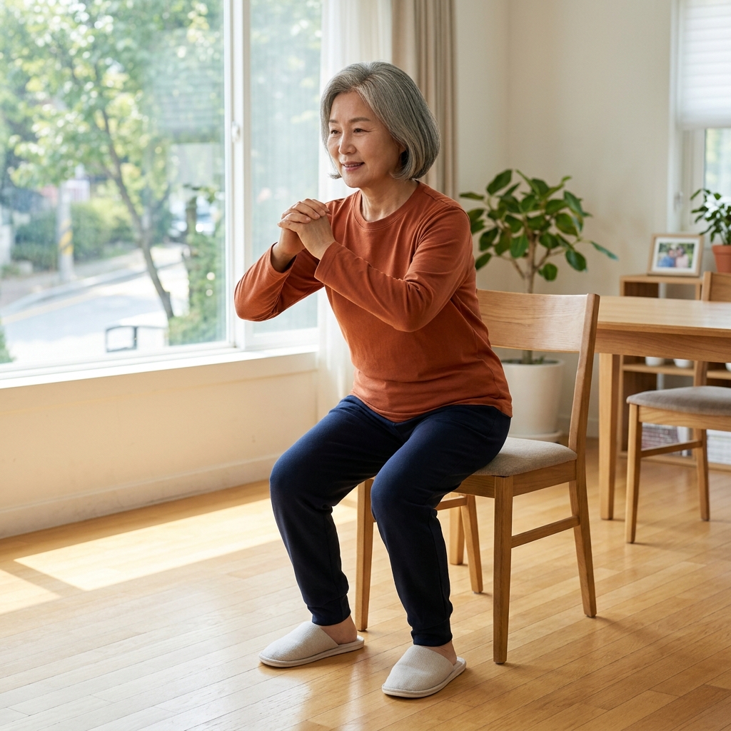 단백질 매끼 챙기고 의자 스쿼트…근감소증 관리의 기본은 ‘꾸준함’