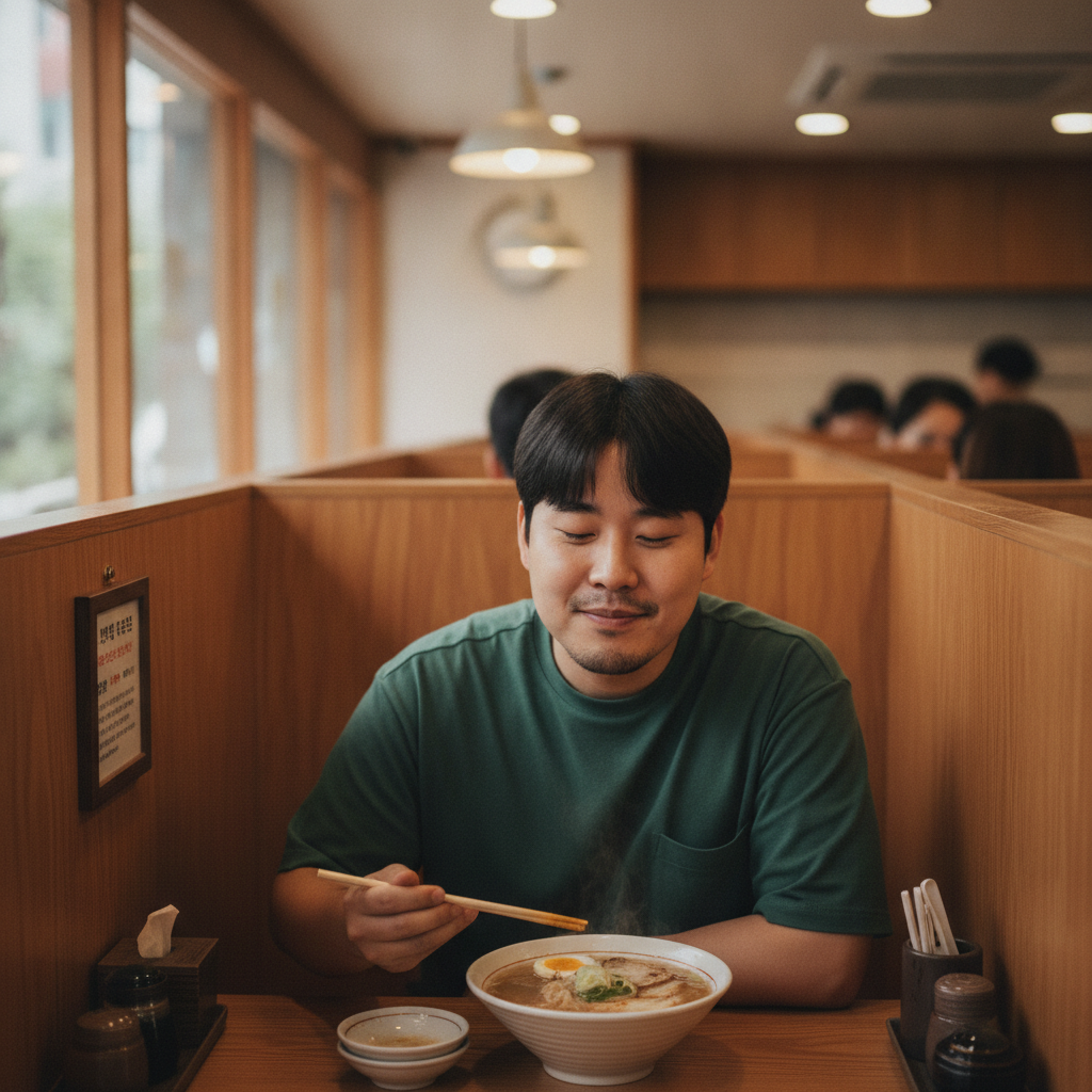 혼자 떠나는 도쿄, 칸막이 라멘과 북카페로 채우는 하루