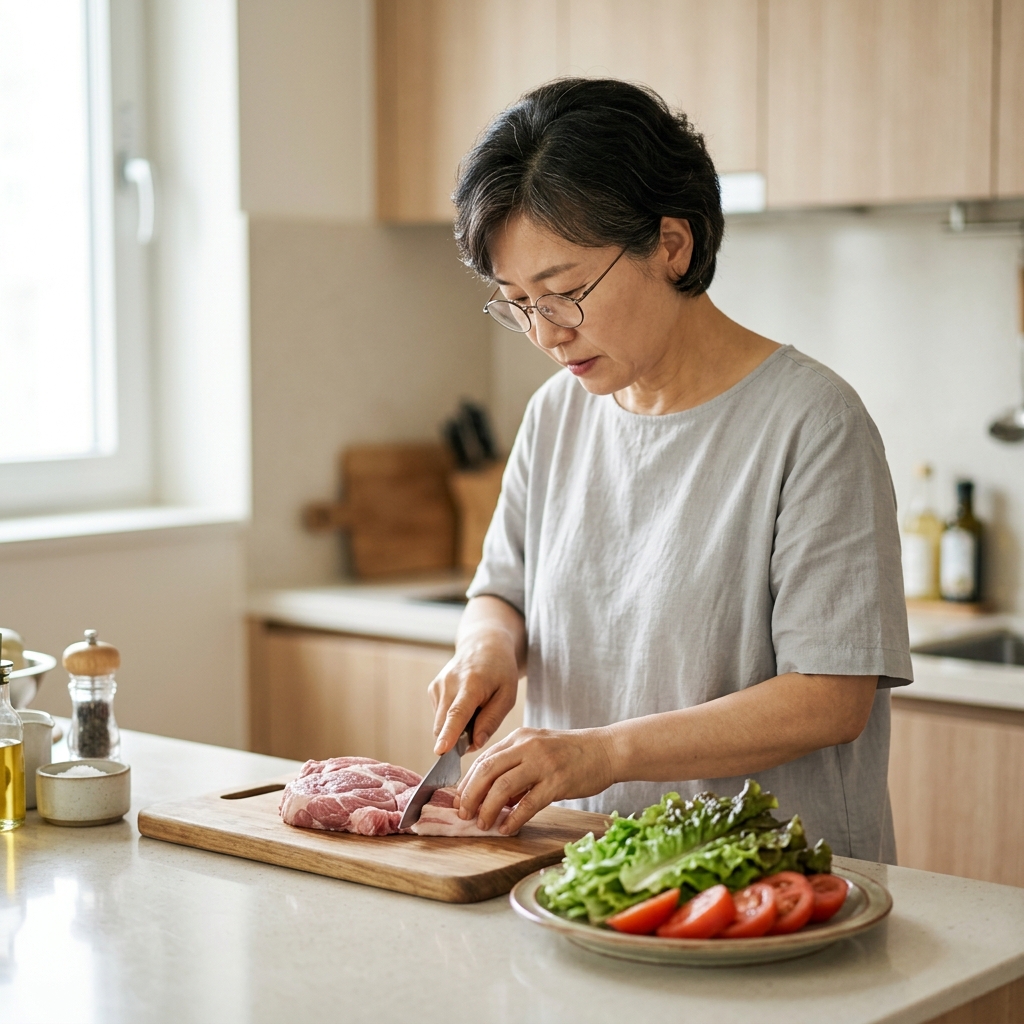 생고기 만진 손으로 다른 음식 만지지 마세요…주방 교차오염 예방법