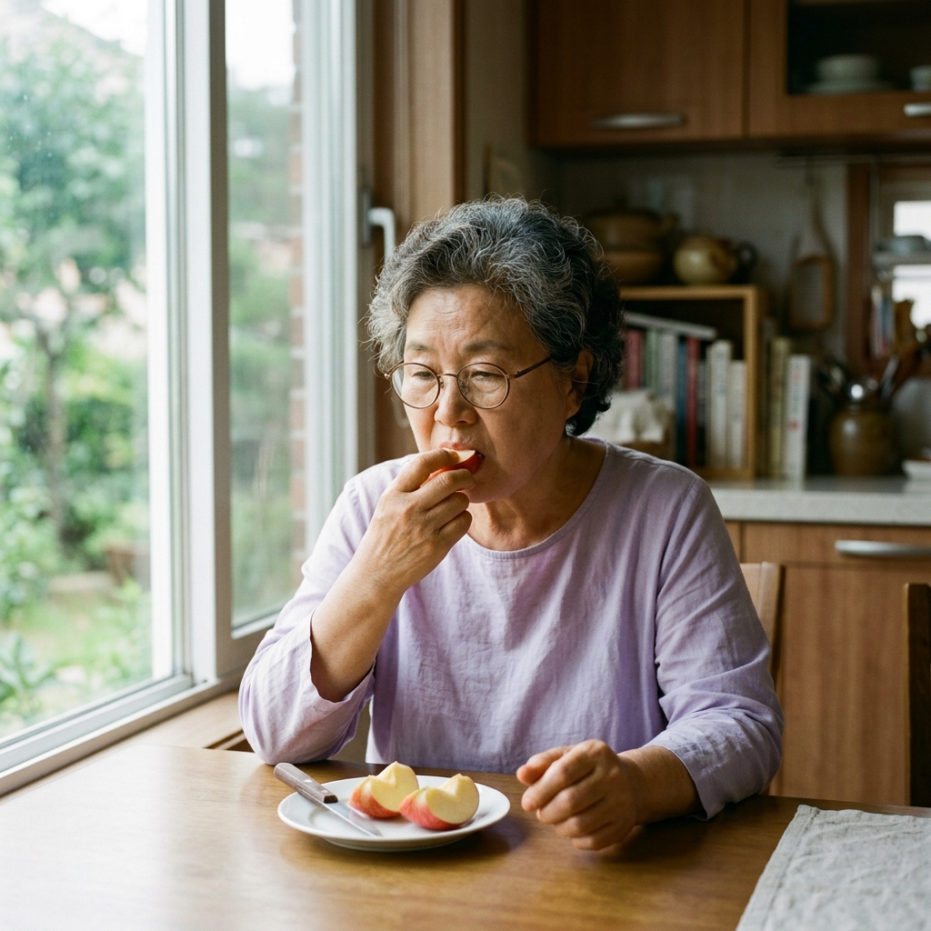 사과주스와 생사과, 장 건강 효과 다를까?…섬유질·포만감 비교