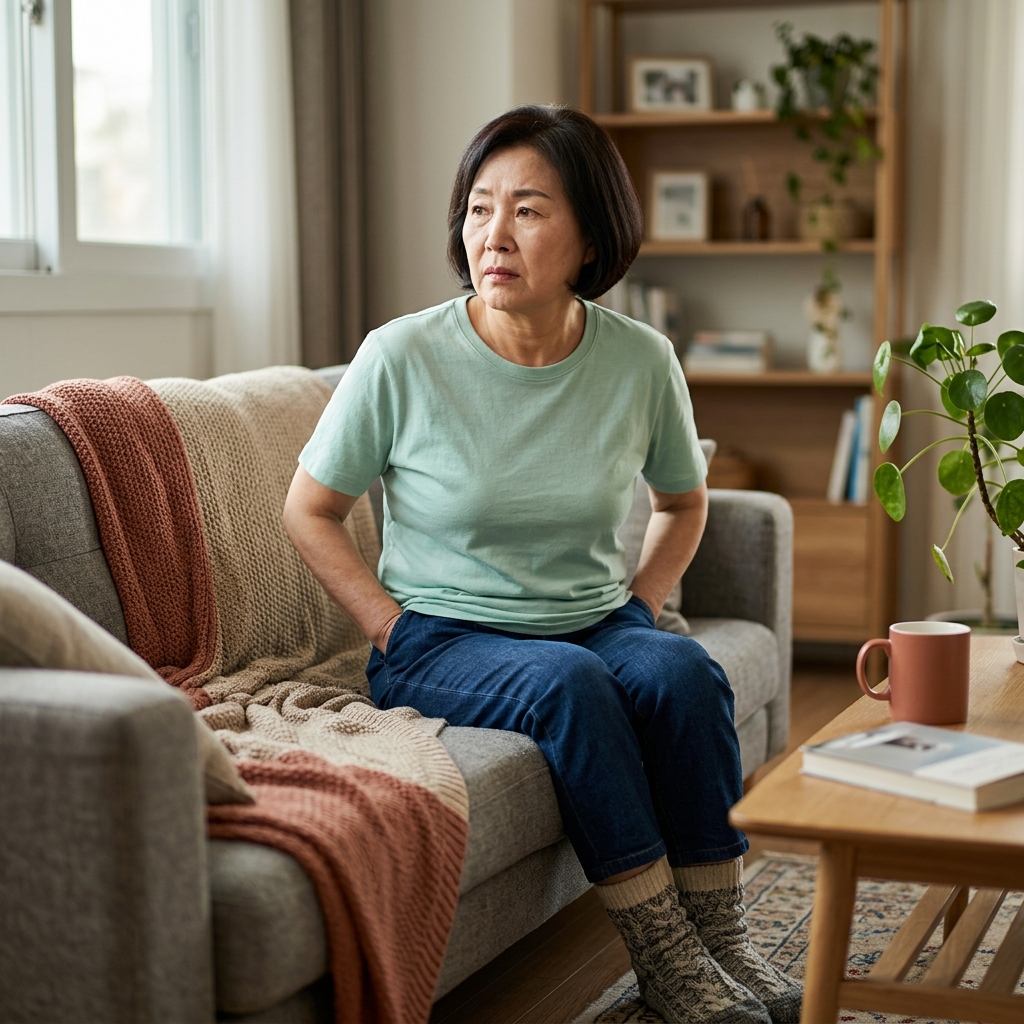 손발 차가운 부모님, 양말만 두껍게 신으면 해결될까