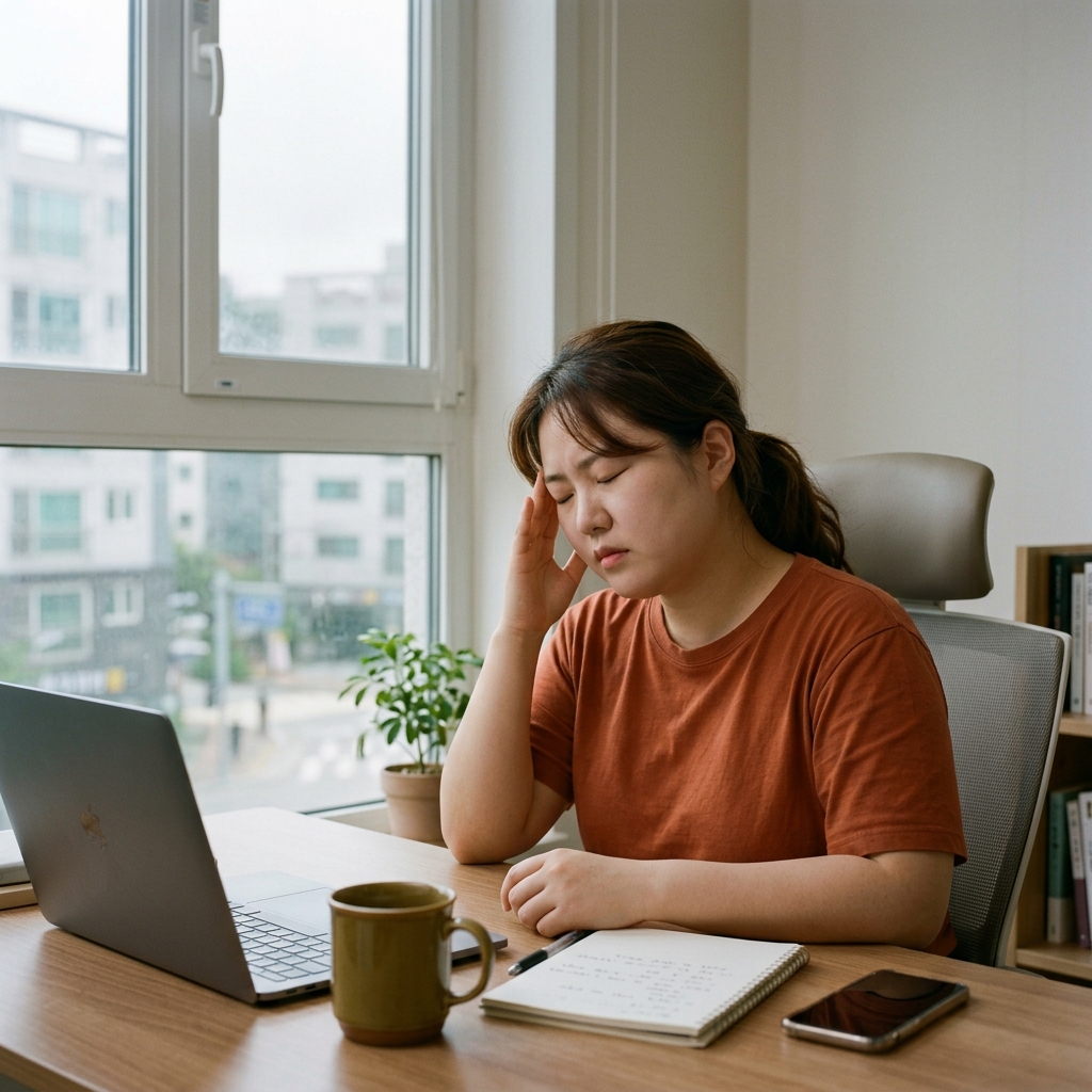 머리 아프고 토할 것 같다면? 편두통과 긴장성 두통의 다른 증상