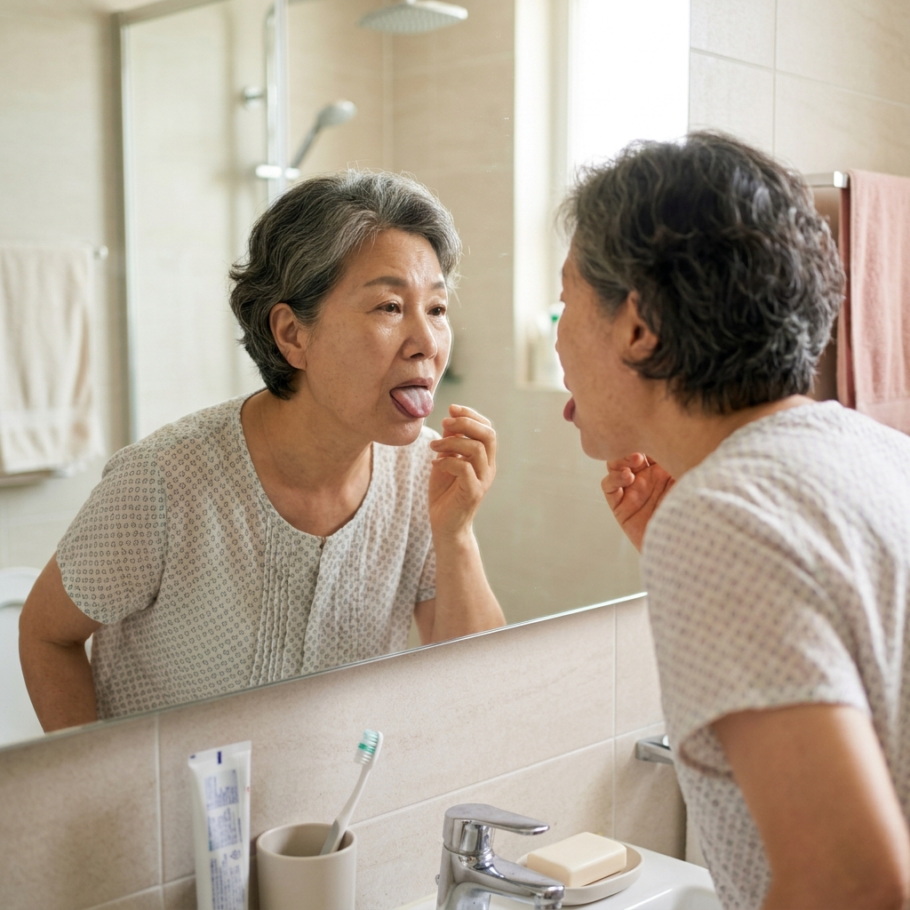 혀에 하얗게 백태 꼈다…나이 들수록 ‘혀 세균’ 관리가 중요한 이유