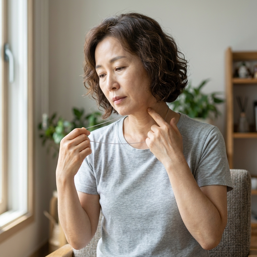목걸이 닿은 자리만 붉고 가렵다면…반복되는 피부 자극 이유는?