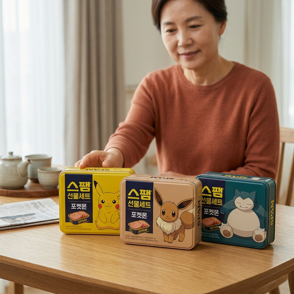 포켓몬과 스팸의 특별한 만남, 추석 선물세트로 돌아왔다